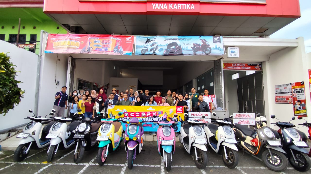 Tampil Modis dan Kompak, Scoopy Velocreativity Malang Jadi Ajang Gaya Anak Muda